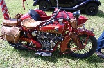 výstava historických vozidel - indián z r. 1927